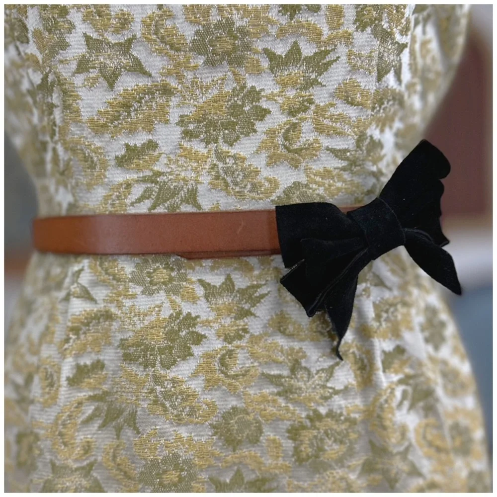 Anthro “Suede Bow Belt”